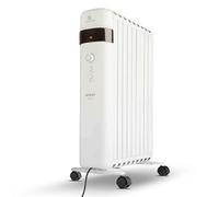 SOGO Calefactor Eléctrico Bajo Consumo Silencioso con Termostato Ajustable - Estufa Eléctrica sin Aceite 2000W con Protección Sobrecalentamiento - Radiador Portátil para Hogar, Oficina, Dormitorio