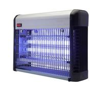 SOGO Lámpara Antimosquitos Eléctrica 2x8 W con Luz UV-A LED - Mata Mosquitos Eléctrico Silencioso y Eficaz - Mata Insectos Eléctrico con Rejilla Electrificada para Interior SS-13915