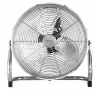 Sogo VEN-SS-21025, Ventilador de suelo industrial, Cromo, Metal, 30 cm, Corriente alterna, 55 W