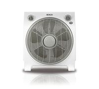 Sogo Ventilador Box VEN-SS-21120 12" (30 cm) – 3 velocidades, temporizador, silencioso