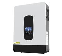 SOGTICPS Inversor solar híbrido de 2200 W, CC 12 V a CA 230 V, entrada DC55 - 450 V, adecuado para 12 V, inversor sinusoidal puro con cargador solar MPPT de 80 A + cargador de CA
