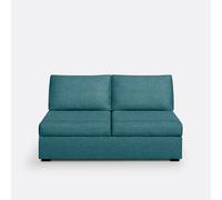 SO'HOME Sofá cama Robin, Comfort Bultex. Color Azulón