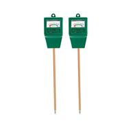 Soil Moisture Meter - Pack of 2 Plant Moisture Sensors (Hygrometers) - Watering Monitors for Potted Plants, Garden, Farm and Lawn (Battery-Free)