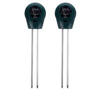 SOIMISS 2 Piezas Medidor de Humedad del Suelo Higrómetro de Suelo para Plantas en Maceta y Plantas Prueba Agua y Ph Jardín y Granja
