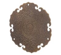 SOIMISS Aplique de Cobre Clásico para Muebles y Cajas de Madera, Decoración Vintage Elegante Incrustaciones Metálicas Doradas Hogar y Gabinete