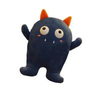 SOIMISS Cojín de Peluche Almohada para Espalda y Asiento Forma de Pequeño Demonio de Felpa Algodón PP, Adecuado para Club o Fiesta