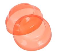 SOIMISS Cubiertas de Detector para Construcción de Sensor de Humo y Fuego, Funda Reutilizable de Abs Naranja Instalación Rápida y Protección Versátil para Alarmas contra Incendios