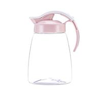 SOIMISS Jarra de Bebidas de Plástico Rosa Capacidad de 2.15l para Agua Fría, Alta Conductividad Térmica Adecuado para Cenas de Acción de Gracias y Fiestas