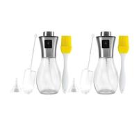 SOIMISS Pulverizador de Aceite de Cocina y Vinagrera en Vidrio 2 Unidades Rociador Fino para Uso en Cocina Profesional y Doméstica