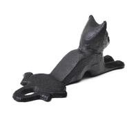 SOIMISS Tope de Puerta de Metal Fundido con Forma de Gato, Diseño Original y Decorativo, Resistente al Viento con Gran Poder de Agarre para Hogar y Escuela