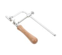 SOIMISS y Marco Metálico Portátil para Corte de Precisión de con Mango de Madera Adecuado para Herramientas de Bricolaje y Trabajos Detallados
