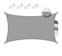 Sol Royal, vela solar rectangular, 2x4 metros, modelo HS9, color gris