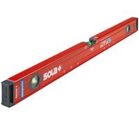 Sola 01812801 redm - nivel magnético (aluminio, 1000 mm), color rojo