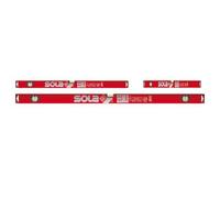 Sola - Nivel de burbuja (aluminio, 3 unidades, BigX 40, BigX 80 y BigX3 120)