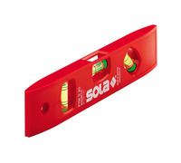 Sola ptm520display - nivel de burbuja torpedo de plástico de bolsillo