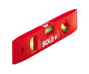 Sola ptm520display - nivel de burbuja torpedo de plástico de bolsillo