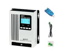 SOLAFANS Cargador MPPT, 96 V, 65 A, 48 V, 60 V, 72 V, controlador de energía solar, regulador de energía solar, CC 180 V, para sistema solar de apagado y encendido, batería de litio AGM Flooded