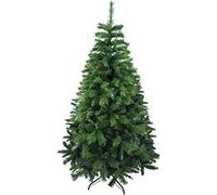 Solagua Árbol de Navidad Artificial Extra Relleno Abeto de Doble Hojas Combinadas 150-240cm Arboles C/Soporte Metálico (Verde, 210cm 960Tips)