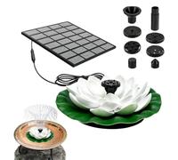 Solar Bird Bath Fountain - Floating | 1.2W, Flower Shape, Water Pump