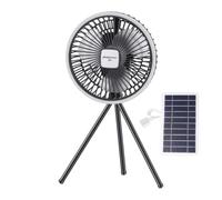 Solar Fan | Floor Desk Air Blowing Device With Tripod Stand | Solar Panel F