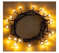 Solar LED Garland Lights Set of 3, 7m Length with 50 Warm White Lights, IP65 Waterproof, Automatic Dusk-to-Dawn Sensor for Outdoor Garden Decoration, Polypropylene Material by ORION91oficial.
