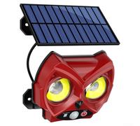 Solar Owl Light Outdoor Auto Sensor Wall Lamp(B) | Auto on at dusk, at dawn, smart sensor tech, energy saving, no electricity bills
