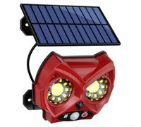 Solar Owl Light Outdoor Auto Sensor Wall Lamp(D) | Auto on at dusk, at dawn, smart sensor tech, energy saving, no electricity bills