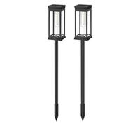 Solar Pathway Lights Outdoor - Sensor de movimiento LED Solar Garden Lights