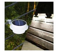 Solar Sink Lights Outdoor Deck Lamp, Modern Simple Fence Light Waterproof Solar Garden Light, Outside Pathway Lamps for Railings Terraces Porch Patio Garden Decorations,Modern Wall Sconce Full of
