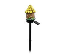 Solar Stake Lights | Mushroom House Garden Decor | Solar Powered Path Light | For Homeowners Gardeners Landscapers Pathway Driveway Yard Lawn Patio Deck Flower Bed Backyard Landscape Decoration Use