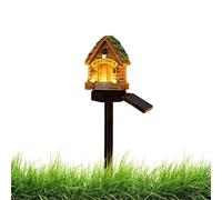 Solar Stake Lights | Mushroom House Garden Decor | Solar Powered Path Light | For Homeowners Gardeners Landscapers Pathway Driveway Yard Lawn Patio Deck Flower Bed Backyard Landscape Decoration Use