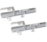 Solarmi SCOMP-2H35: Kit completo de soporte SC para fijar 2 paneles solares de 35 mm en un tejado inclinado (con sistema de enganche)