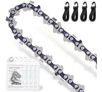 Solaverano Juego de cadena para motosierra de 4 piezas, 1/4" (1,1 mm) | 28 eslabones, incluye bolsa de almacenamiento y correa de transporte con las minimotosierras Stihl GTA 26