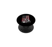 Soldador Bandera Americana Soldadura Arco Trabajo Metalúrgico Hombres PopSockets PopGrip Adhesivo