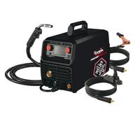 CEVIK PRO CE-PROMIG200P - Soldador Inverter FLUX/MIG/TIG/MMA - 200A 60% - 230V - Hilo 1mm - Electrodos hasta 4mm - LCD - Incluye Antorcha MIG AX15, pinza masa 35-50, portaelectrodo 35-50, 2 sirgas