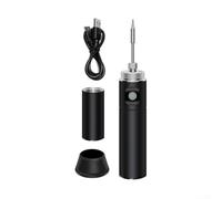 Soldador inalámbrico recargable por USB para bolígrafo, calentamiento rápido, pantalla LCD 260-420C para juego de mantenimiento de placa de circuito