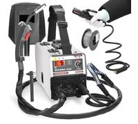 Soldador Inverter, Weytoll Maquina de Soldar 2 en 1 Soldadura Manual y Protegida Contra Gases de Dióxido de Carbono Soldadoras Inverter de Corriente Continua IGBT Multipropósito Mecanismo