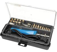 Soldador pirograbado 230v con 21 puntas y accesorios hrv7534