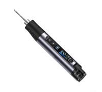 Soldador USB-C HS-03, herramienta de soldadura inalámbrica portátil con pantalla IPS a color, bolígrafo recargable de 10 W, control de temperatura de 100-450 °C para reparación