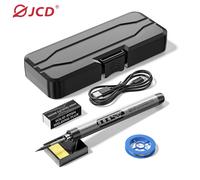 Soldador USB con interfaz tipo C, Mini juego de soldador con pantalla Digital, soldador eléctrico con temperatura ajustable, 5V, 8W orange