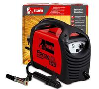 Soldadora inverter de electrodo corriente continua Telwin FORCE 125, potencia 80 A - Kit