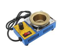 Soldadura de crisol, sartén de soldadura, olla de 150 W, baño desoldador, placa de acero inoxidable, 200-580 para, para fusión de metales