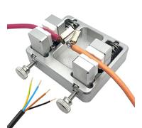 Soldering Jig - Helping Hands | Heavy-duty Aluminum Solder Station With Wire Clamp Fixture Bracket For Electronics, MIG TIG Jewelry & PCB Assembly, 1-Pack Silver