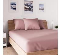 Soleil d'ocre Bajera ajustable de algodón, Rosa, 140 x 190 cm
