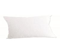 Soleil d'ocre, Bouclette Protector Funda de Almohada, Blanco, 50 x 70 cm