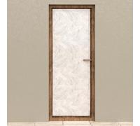 Soleil d'ocre Celia, Visillo para Ventana Francesa, 70 x 200 cm, Caqui