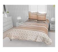 Soleil d'ocre Colcha boutis algodón 220 x 240 cm Amanda + 2 TO con 2 Fundas de Almohada
