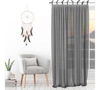 Soleil d'ocre, Cortina con nudos 135x250 cm SPIRIT grey