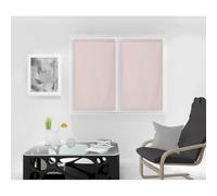 Soleil d'ocre, Dolly Par de visillos, 70x120 cm, Rosa