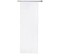 Soleil d'ocre, Dolly Visillo para Puerta Ventana, Poliéster, Blanco, 70x200 cm